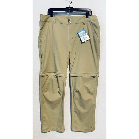 Columbia Pants Womens 16W Short Sportswear Saturday Trail II Stretch Convertible - Picture 2 of 10